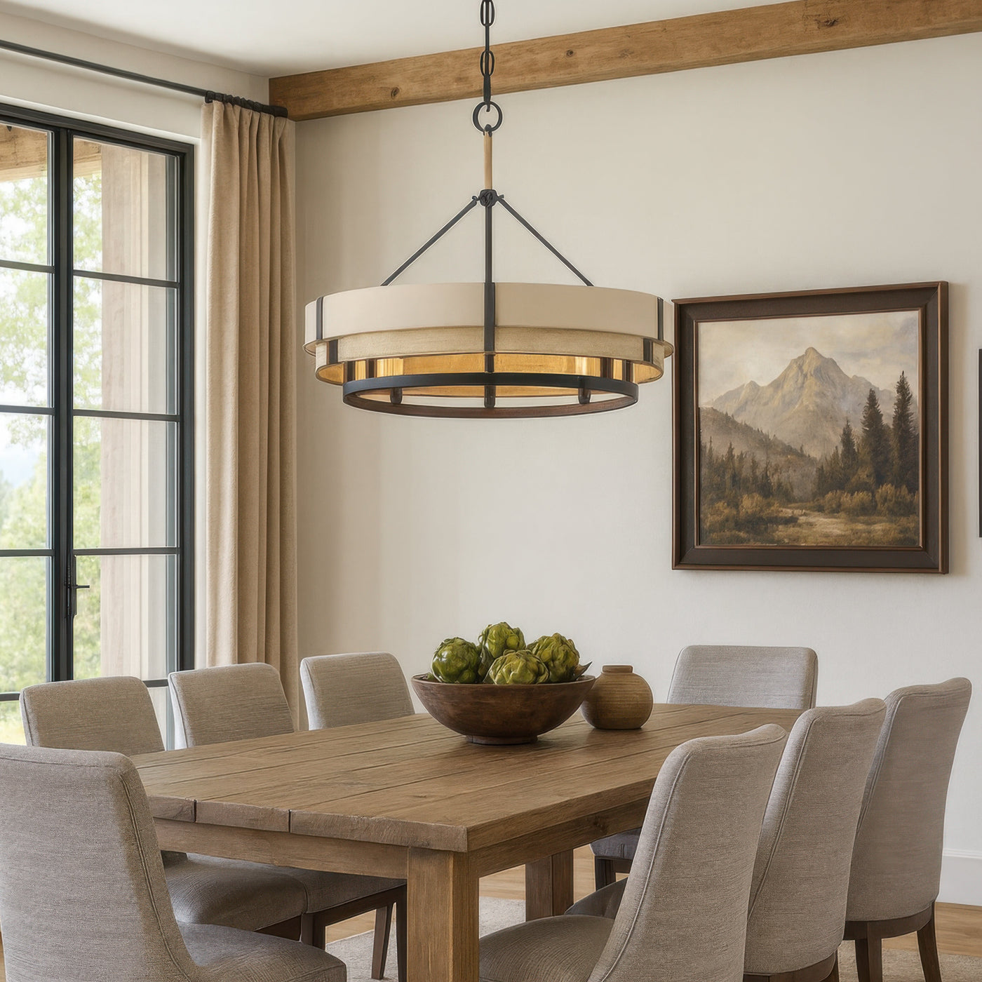 Blonde Moment 6 Light Pendant