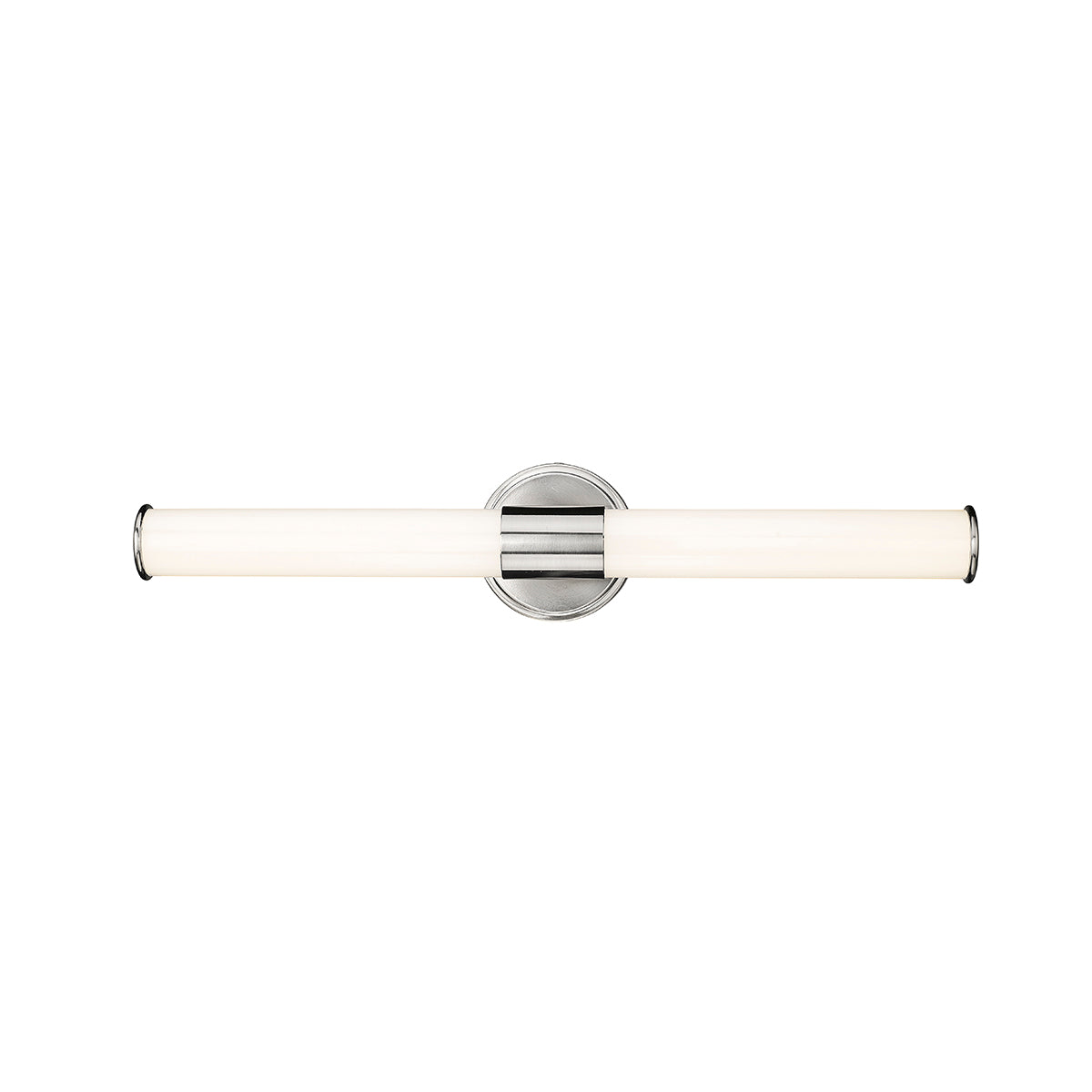 24'' Trumann Brushed Nickel 1 Vanity Light