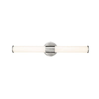 24'' Trumann Brushed Nickel 1 Vanity Light