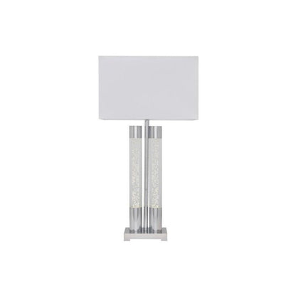 Acrylic Table Lamp | Chrome