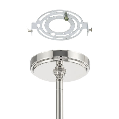 Stockholm 40-inch 13-light Polished Nickel Chandelier with Opal Glass Shades