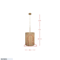 Jacob's Ladder 6 Light Foyer Pendant