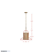Jacob's Ladder 1 Light Mini Pendant