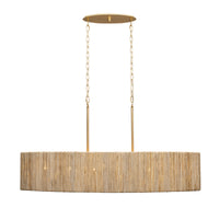 Jacob's Ladder 6 Light Linear Pendant