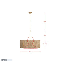 Jacob's Ladder 6 Light Pendant
