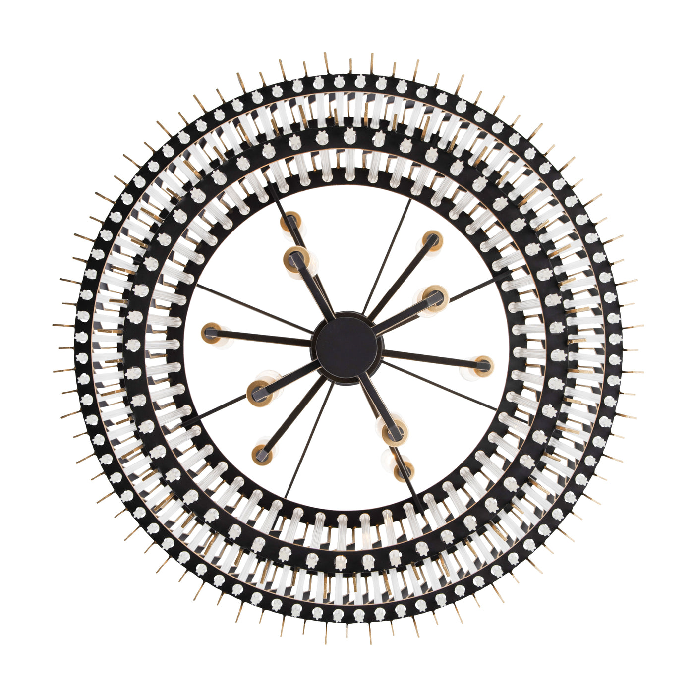 Park Row 10 Light 2-Tier Chandelier