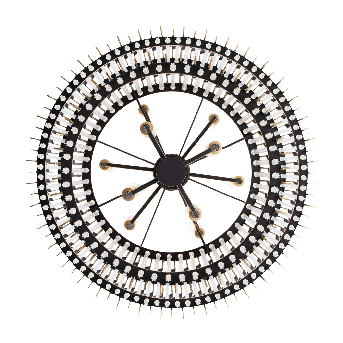 Park Row 10 Light 2-Tier Chandelier