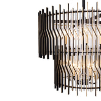 Park Row 10 Light 2-Tier Chandelier