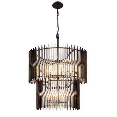 Park Row 14 Light 2-Tier Chandelier