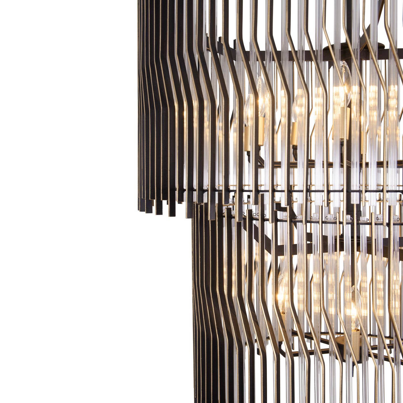 Park Row 14 Light 2-Tier Chandelier