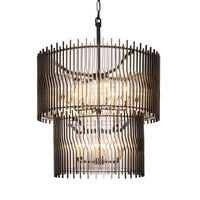 Park Row 14 Light 2-Tier Chandelier