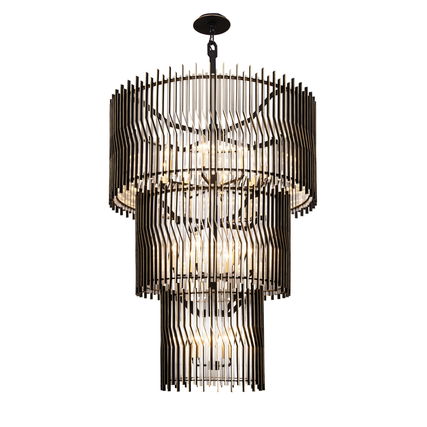 Park Row 18 Light 3-Tier Chandelier