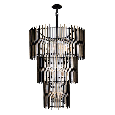 Park Row 18 Light 3-Tier Chandelier
