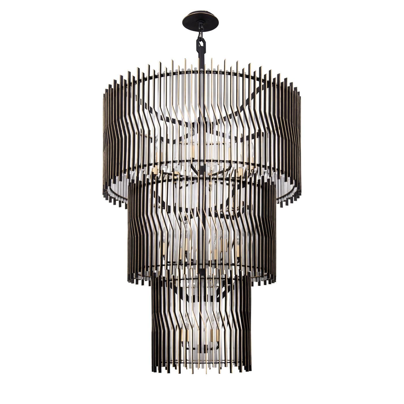 Park Row 18 Light 3-Tier Chandelier