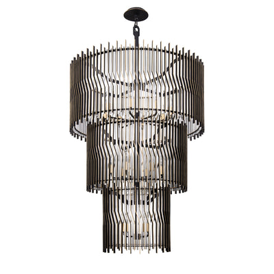 Park Row 18 Light 3-Tier Chandelier