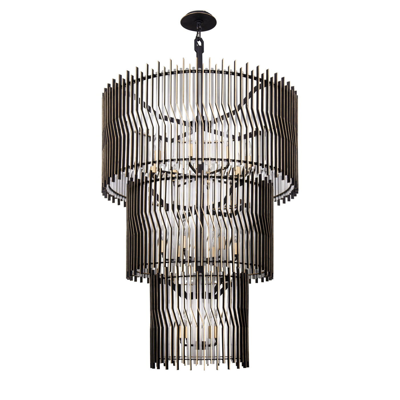 Park Row 18 Light 3-Tier Chandelier