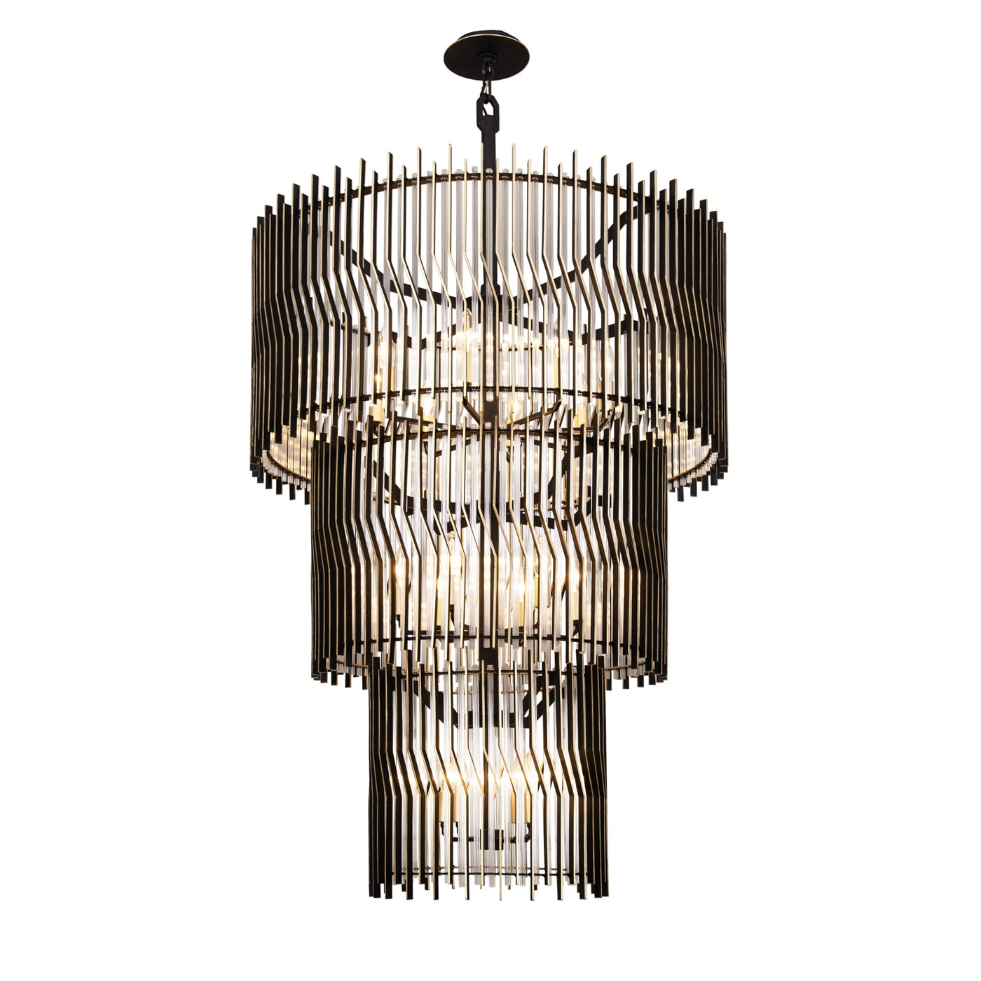 Park Row 18 Light 3-Tier Chandelier