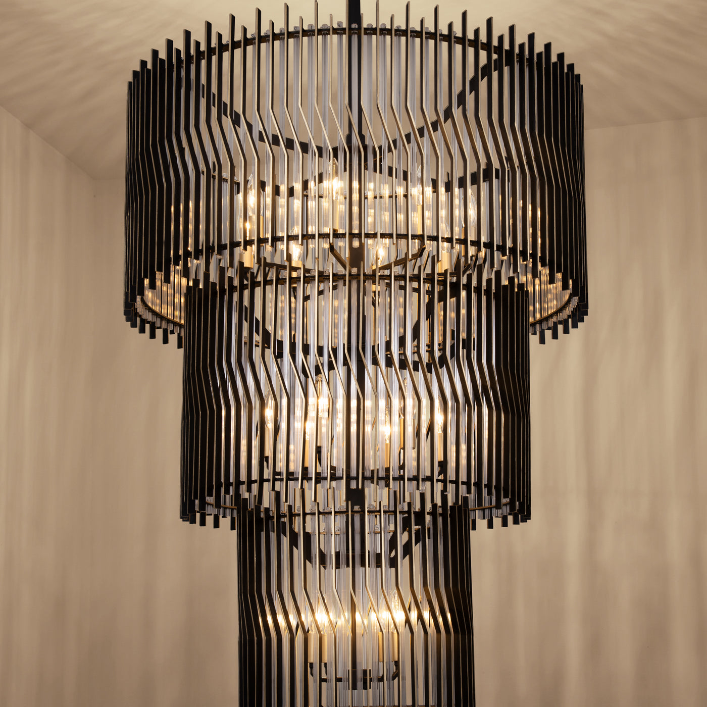 Park Row 18 Light 3-Tier Chandelier