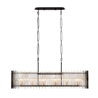Park Row 6 Light Linear Pendant