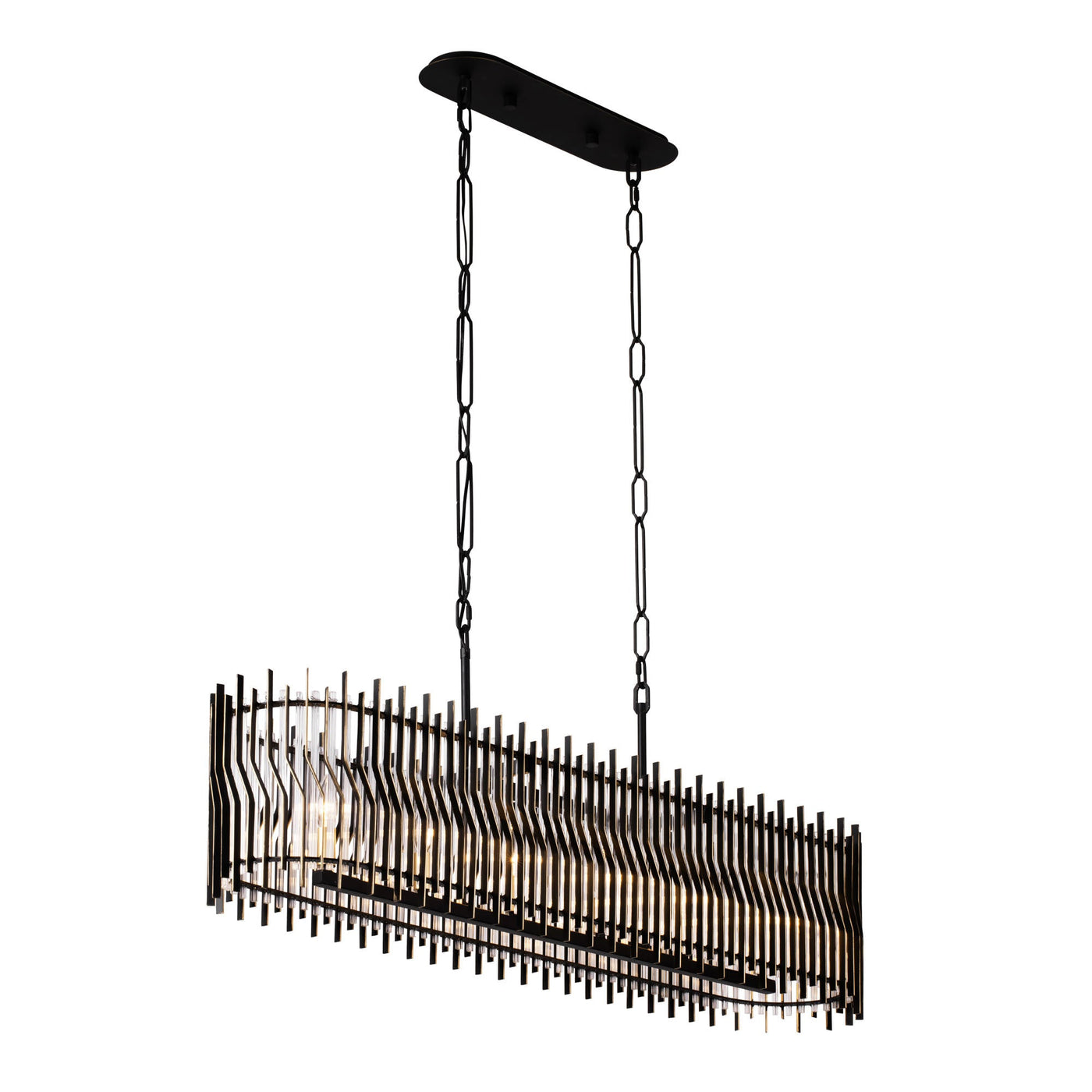 Park Row 6 Light Linear Pendant