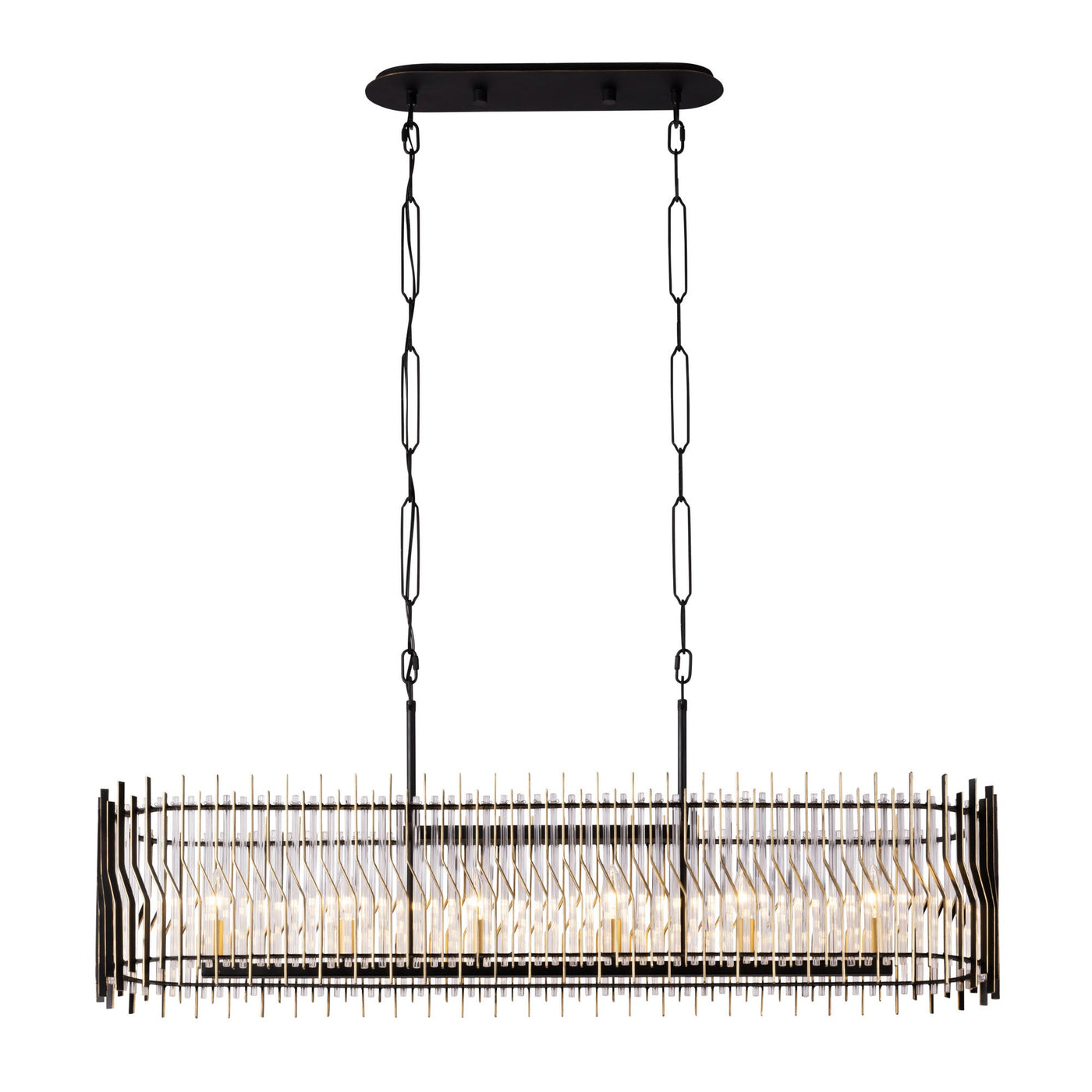Park Row 6 Light Linear Pendant