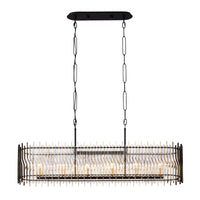 Park Row 6 Light Linear Pendant