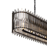 Park Row 6 Light Linear Pendant