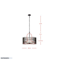 Park Row 6 Light Pendant