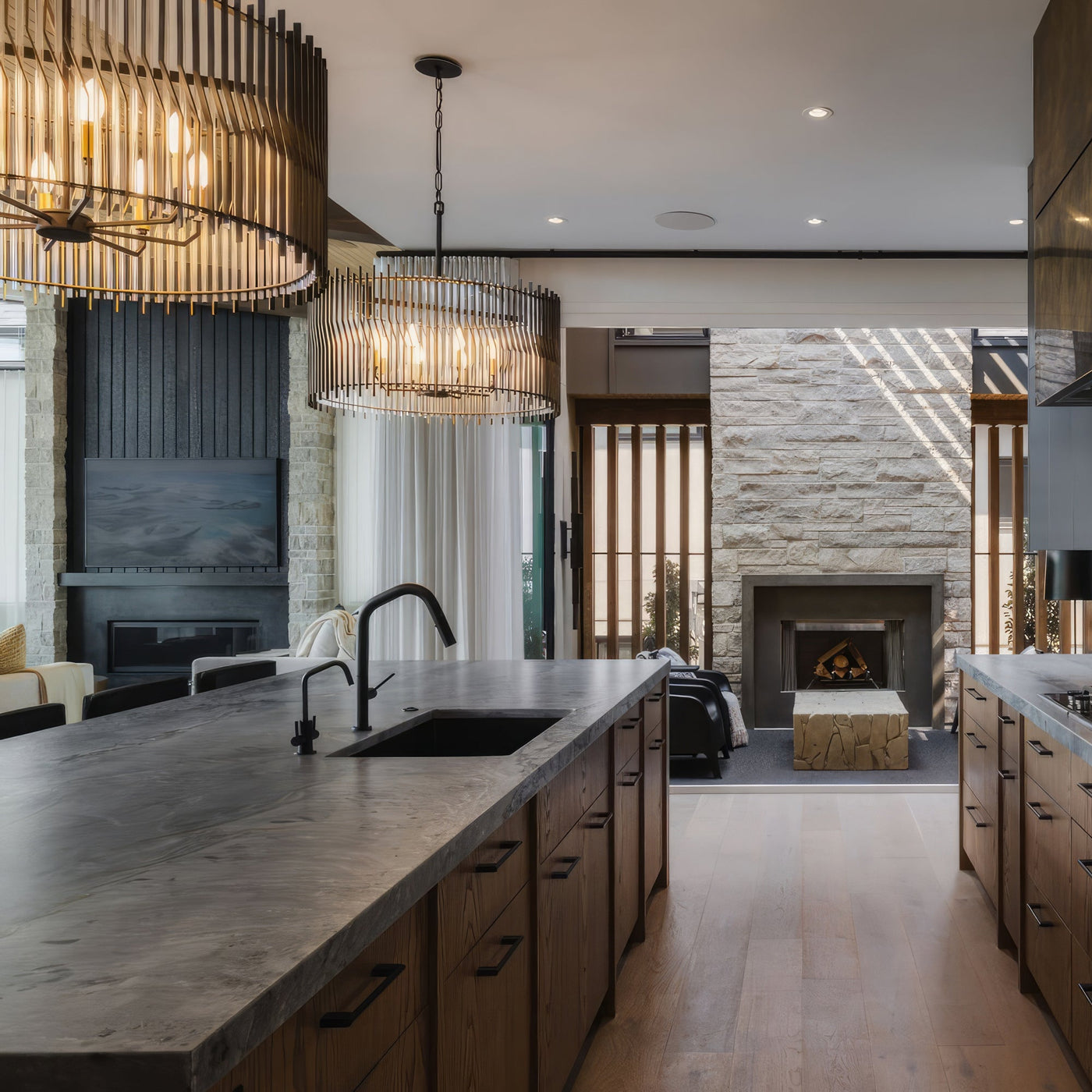 Park Row 10 Light Pendant