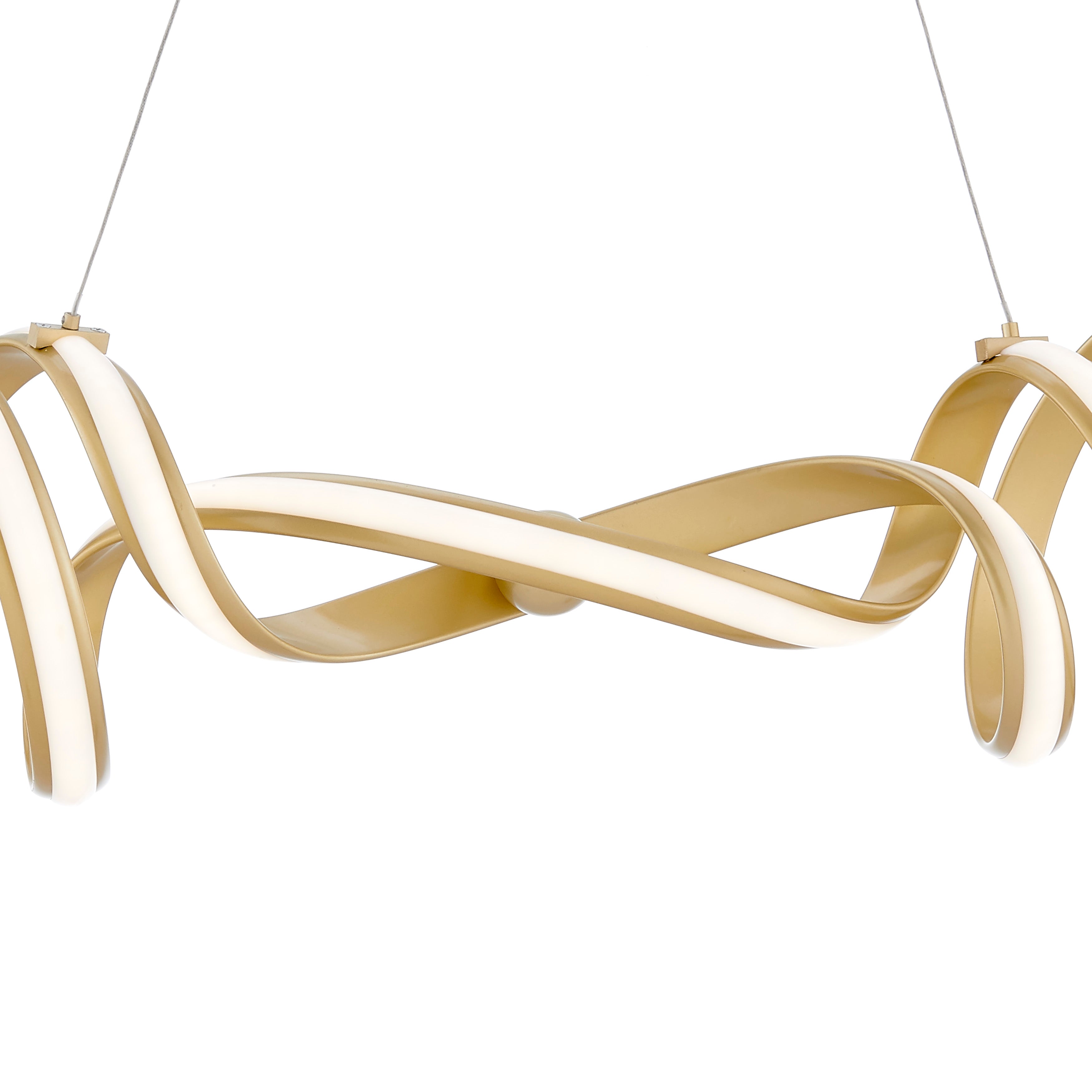 Munich LED Horizontal Chandelier | Gold