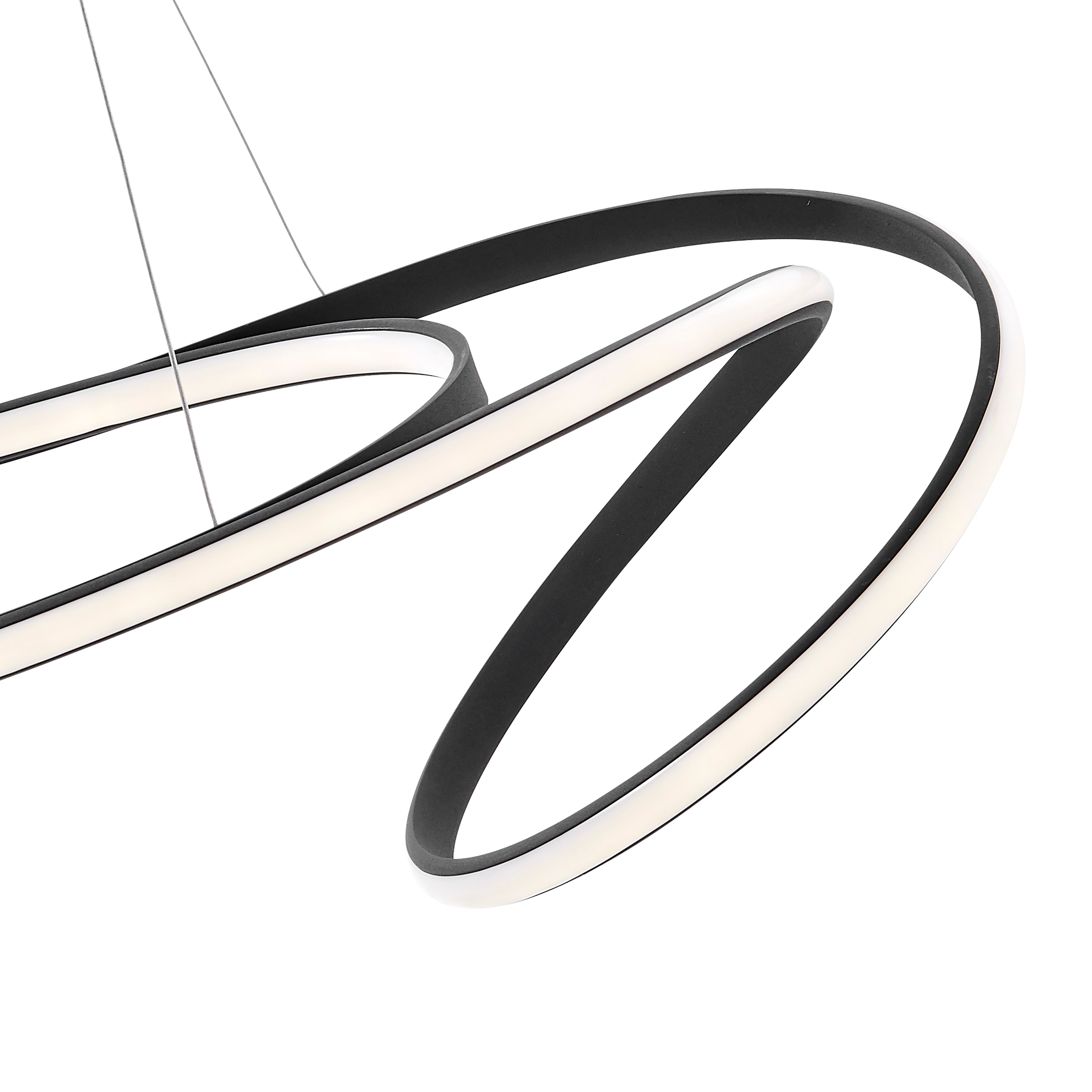 Moscow LED Chandelier | Black