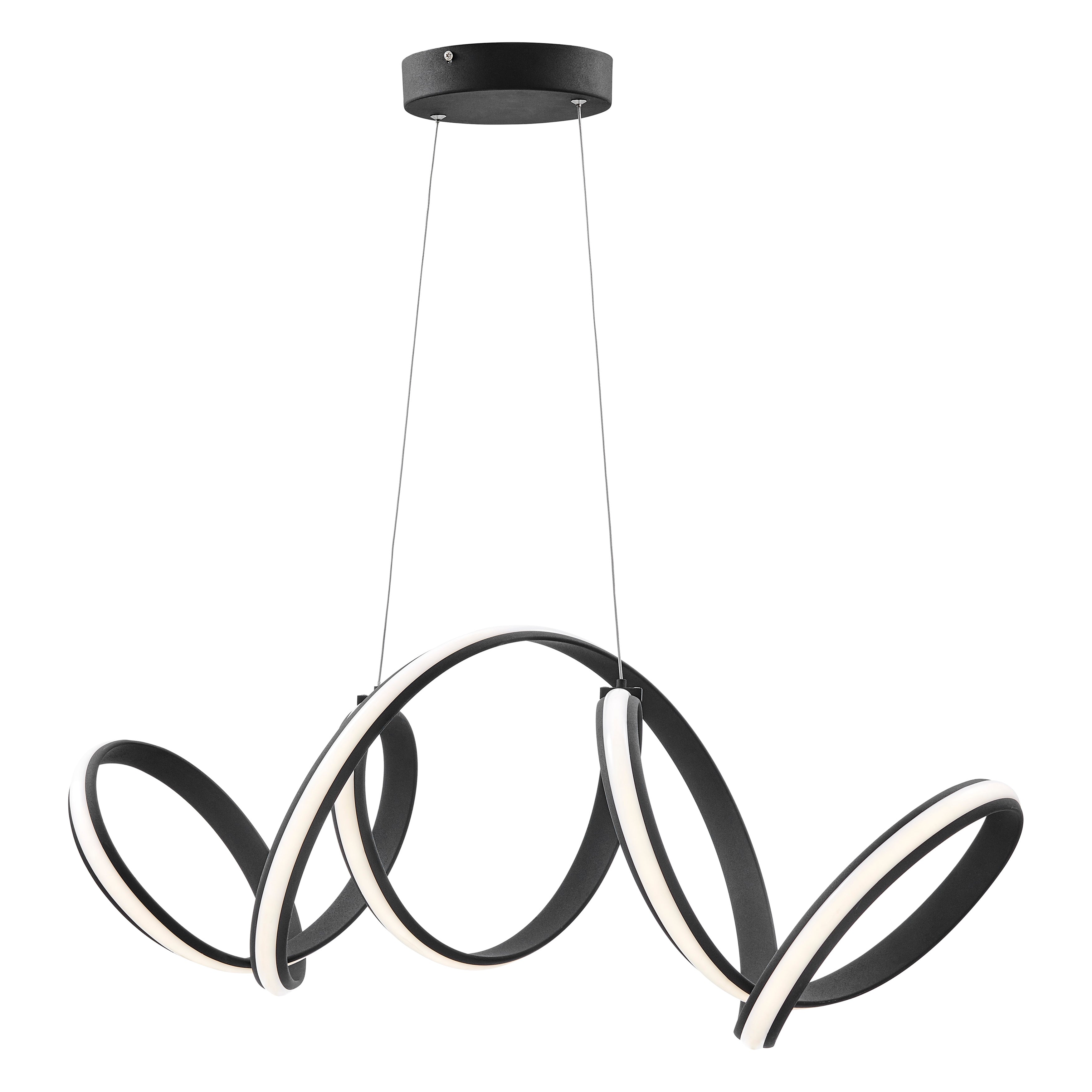 Seville LED Chandelier | Black