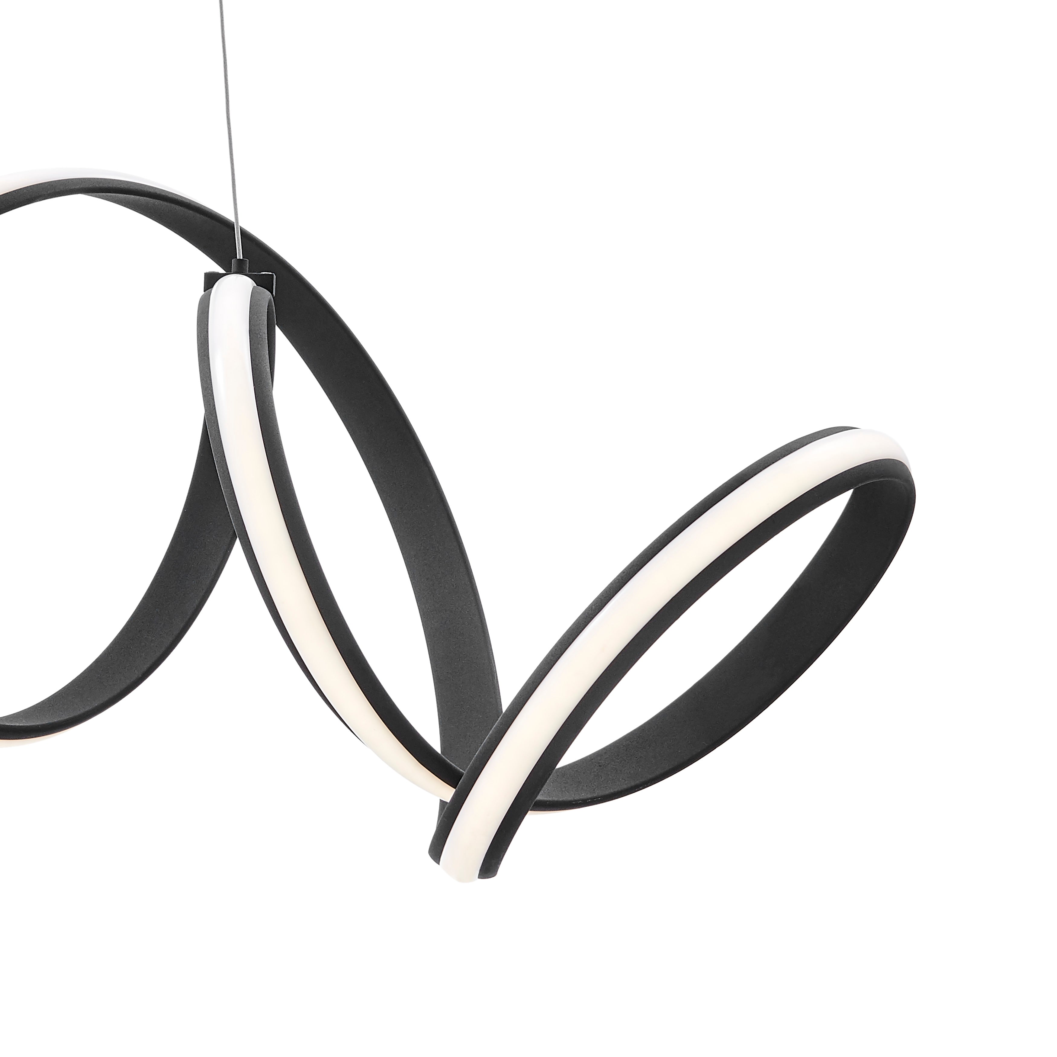 Seville LED Chandelier | Black