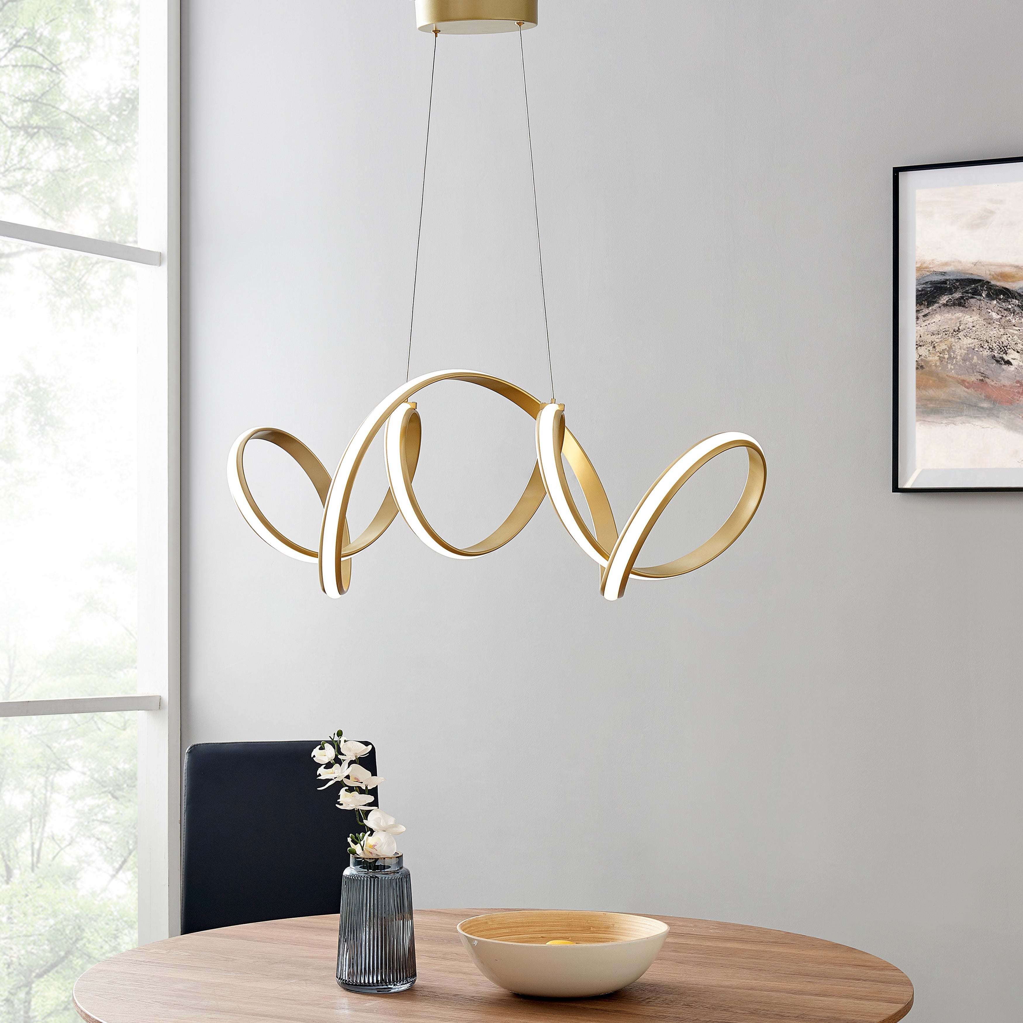 Seville LED Chandelier | Gold