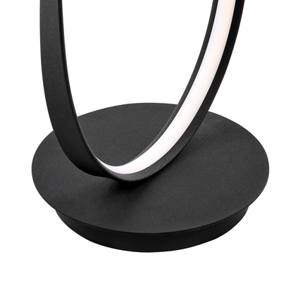 Matte Black Vienna LED 55" Tall Floor Lamp | Dimmable