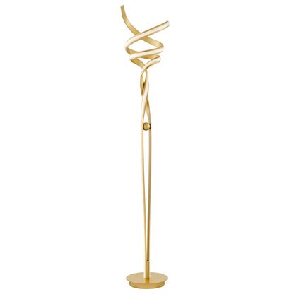 Munich LED Sandy Gold 63" Floor Lamp | Dimmable