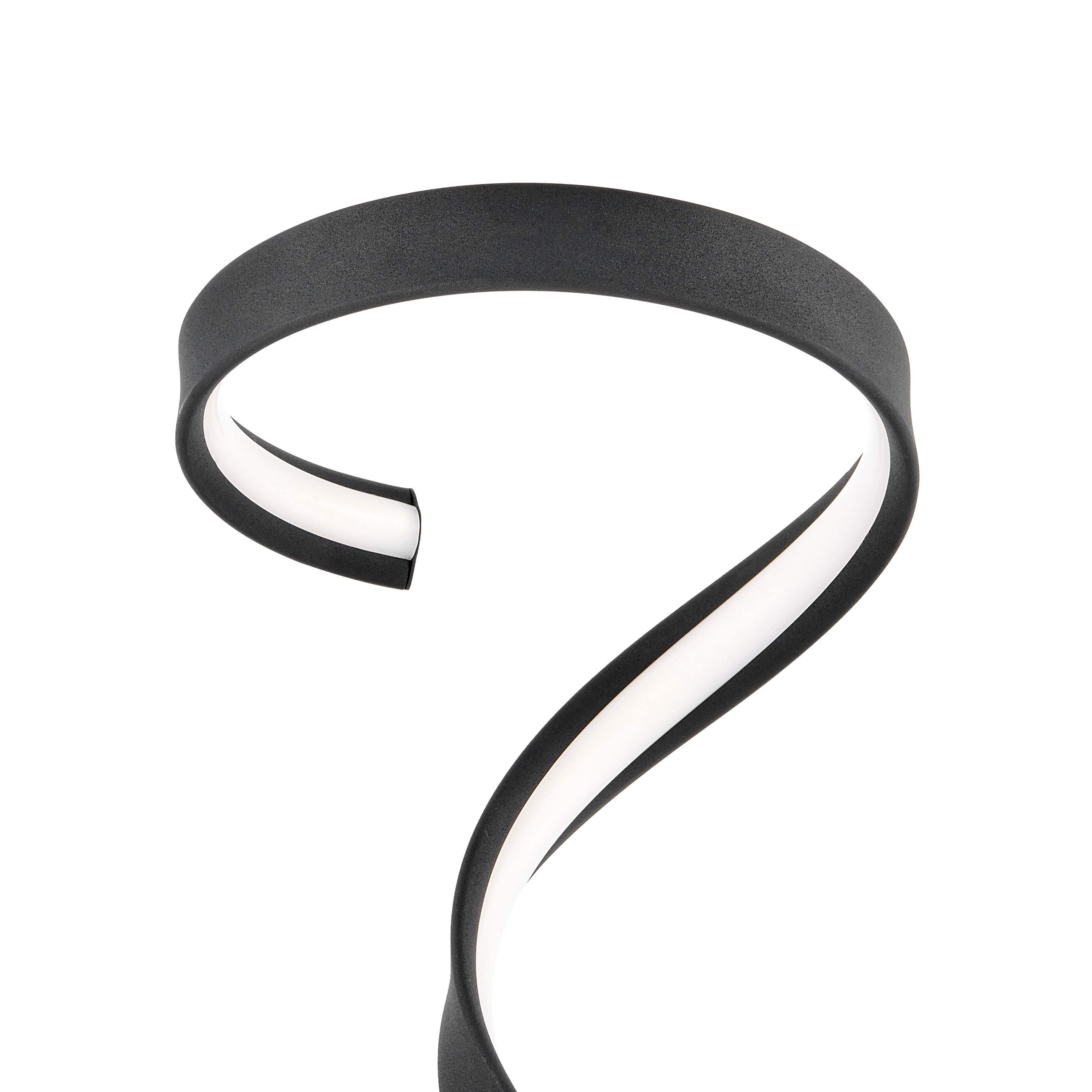 Hamburg Black Table Lamp | LED Strip & Dimmable Switch