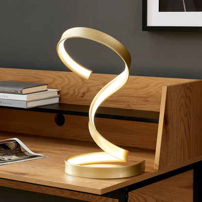 Hamburg Gold Table Lamp | LED Strip & Dimmable Switch