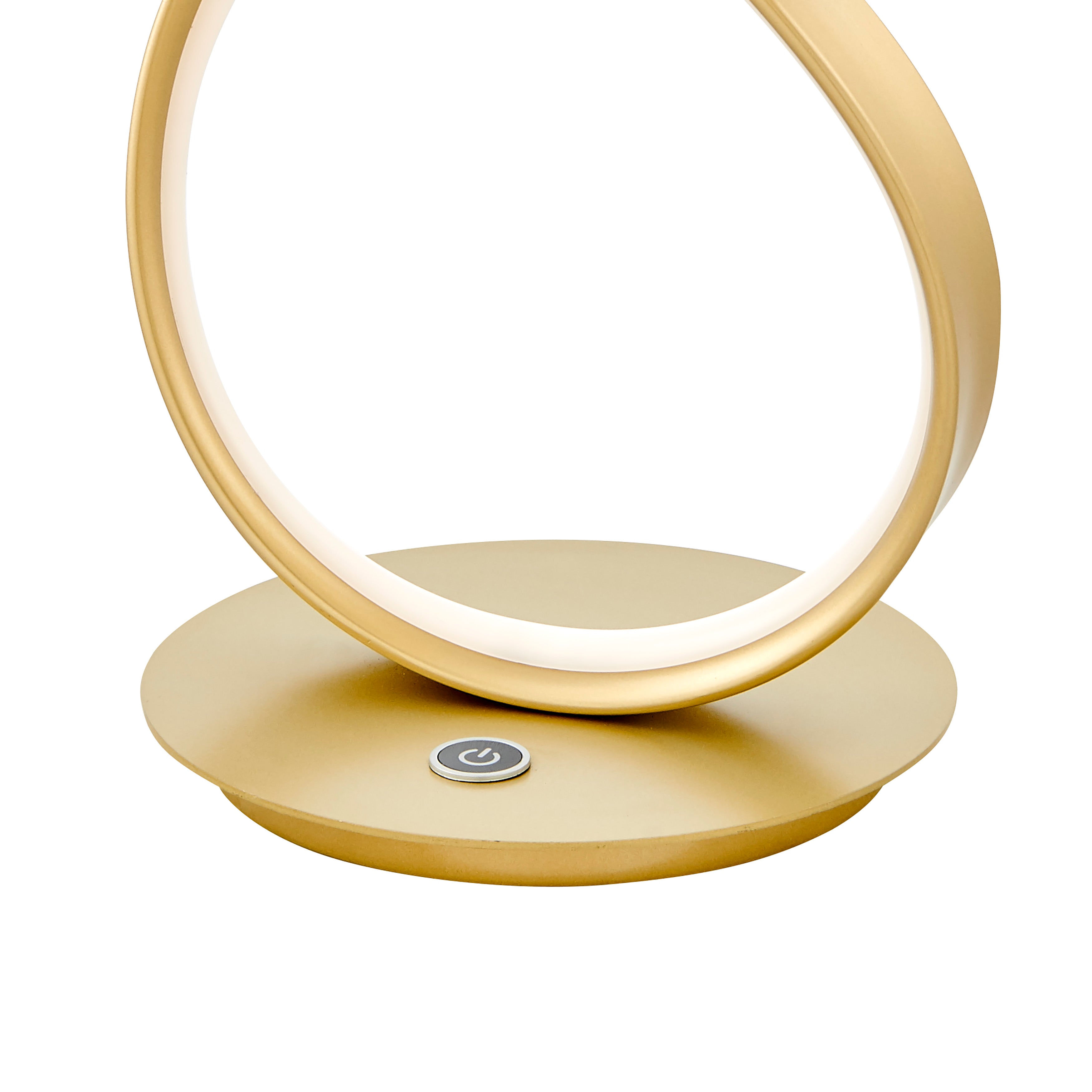 Amsterdam Gold Table Lamp | LED Strip & Touch Dimmer