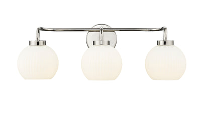24'' Oprah Polished Nickel 3 Light Bath Vanity