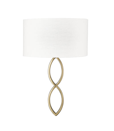 12.8'' Rylee Vintage Brass 1 Light Wall Sconce