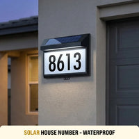 Outdoor Waterproof IP65 Solar Address Sign