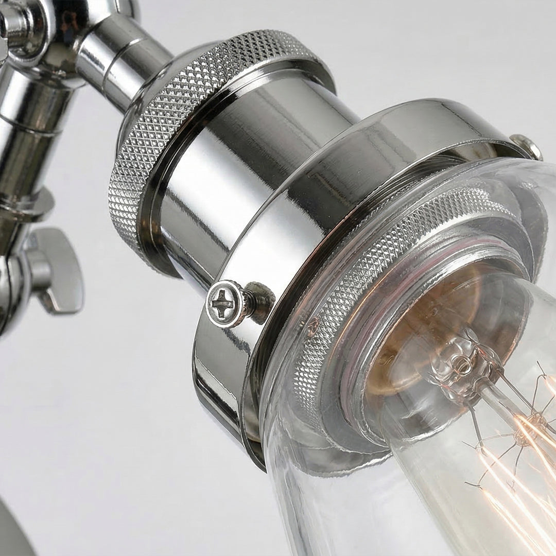 Eustis 1 Light Polished Wall Sconce