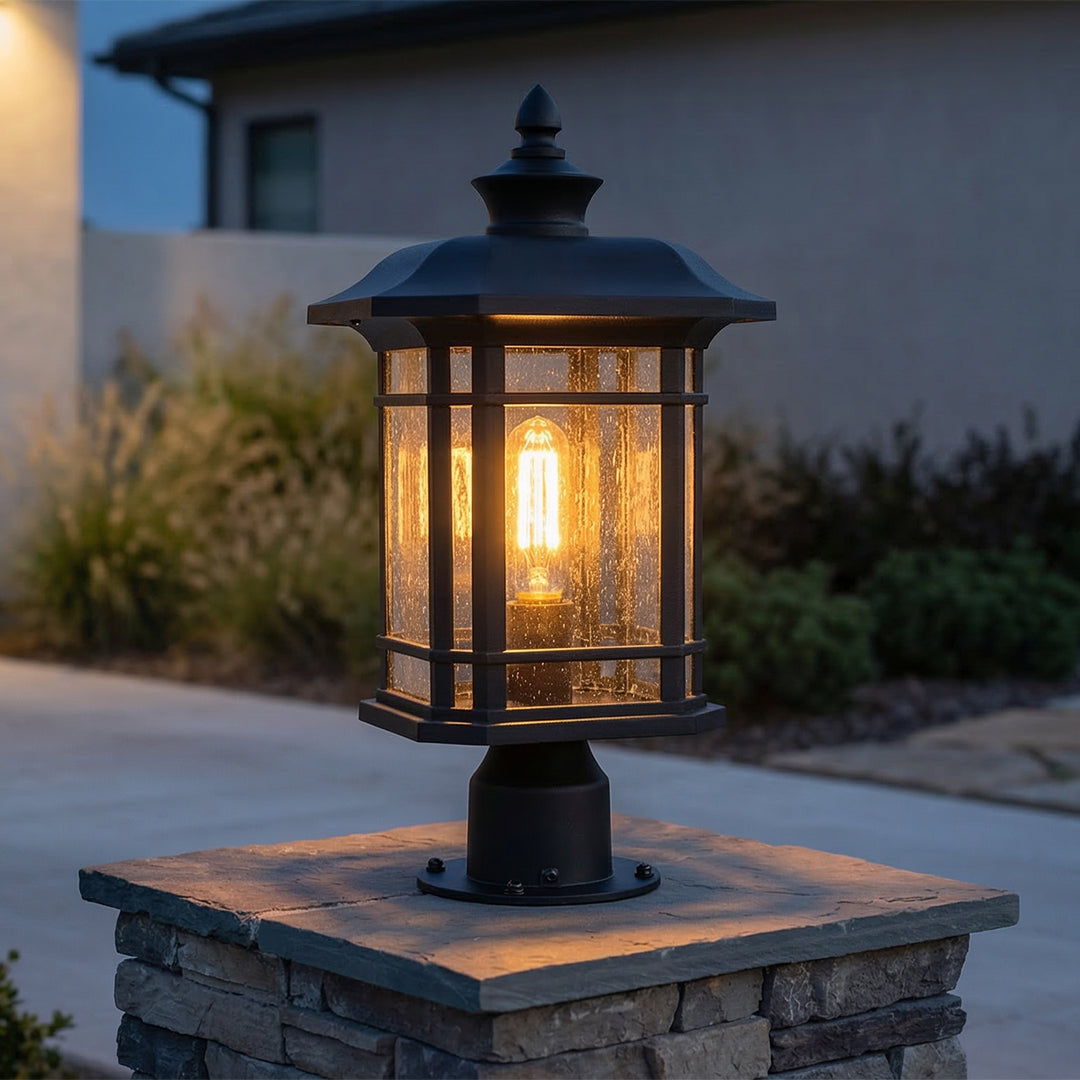 Blackburn 1 Light Black Outdoor Lantern Head