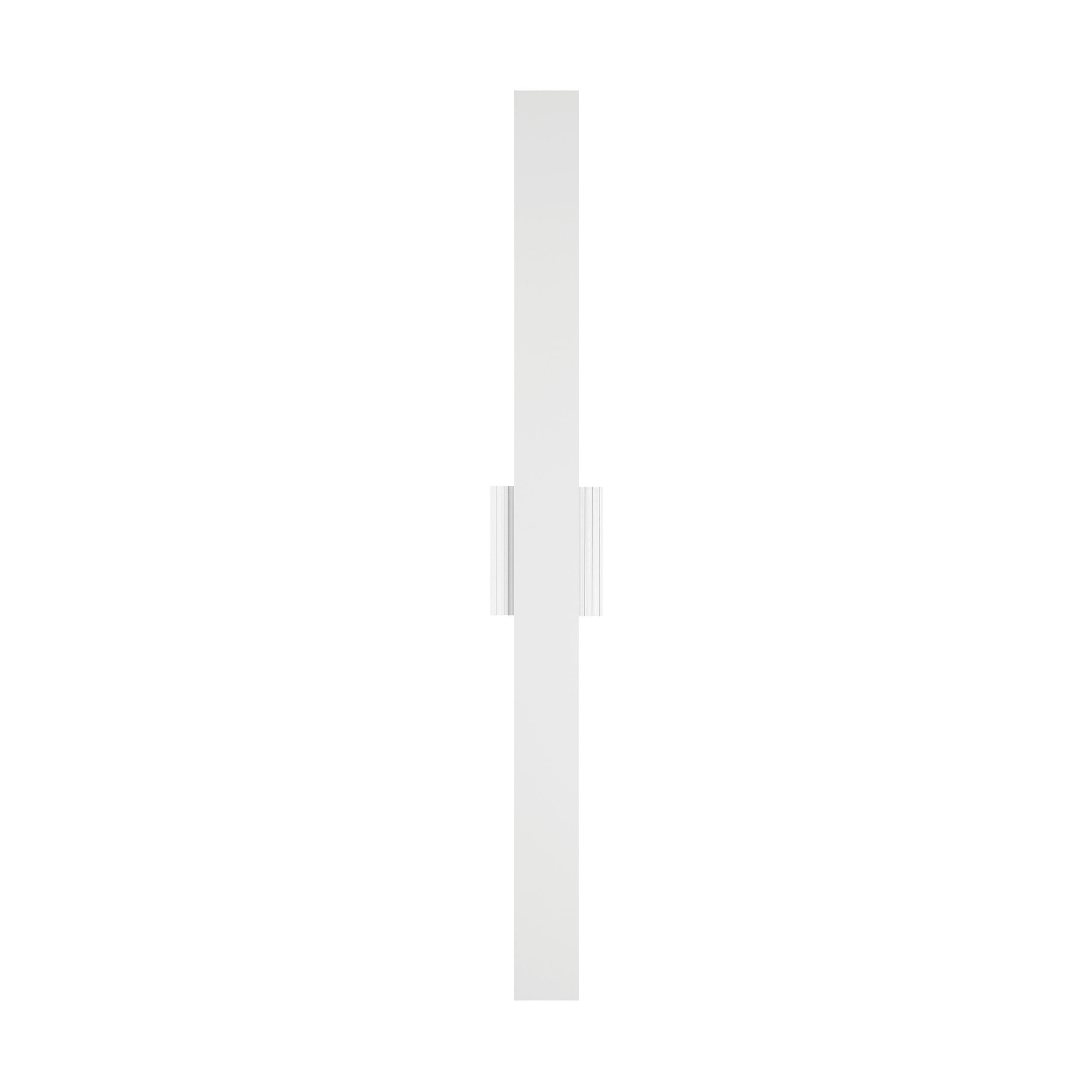 Jacks 48-inch Textured White 5CCT LED Exterior Wall Sconce
