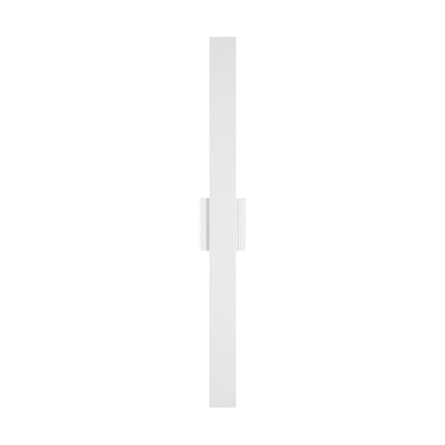 Jacks 48-inch Textured White 5CCT LED Exterior Wall Sconce
