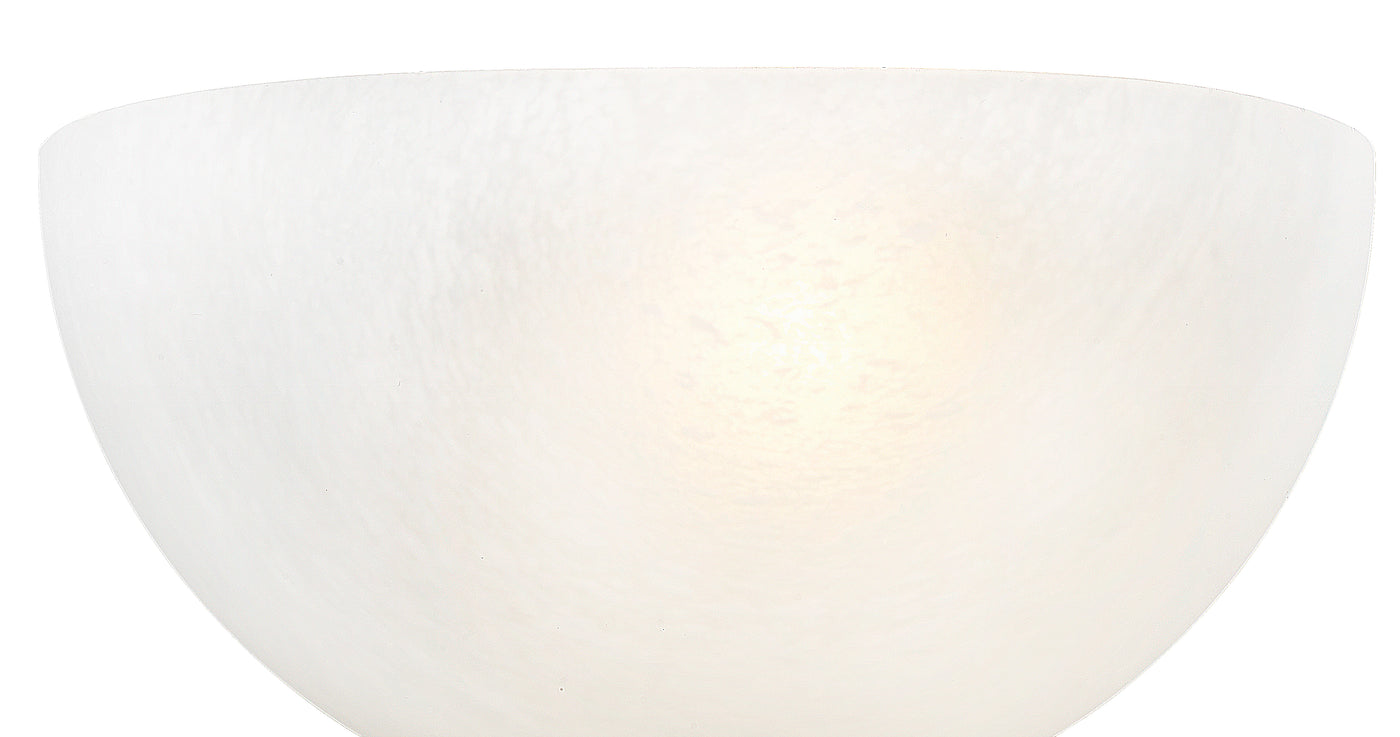 5-inch Luneer White 1-Light Wall Sconce