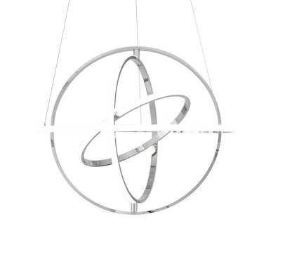 Oxford LED Adjustable Chandelier | Chrome