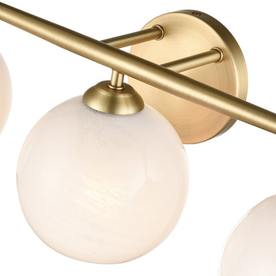 24'' Kimorra Vintage Brass 3 Light Bath Vanity