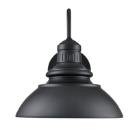 13'' Adda Powder Coated Black  Light Wall Sconce